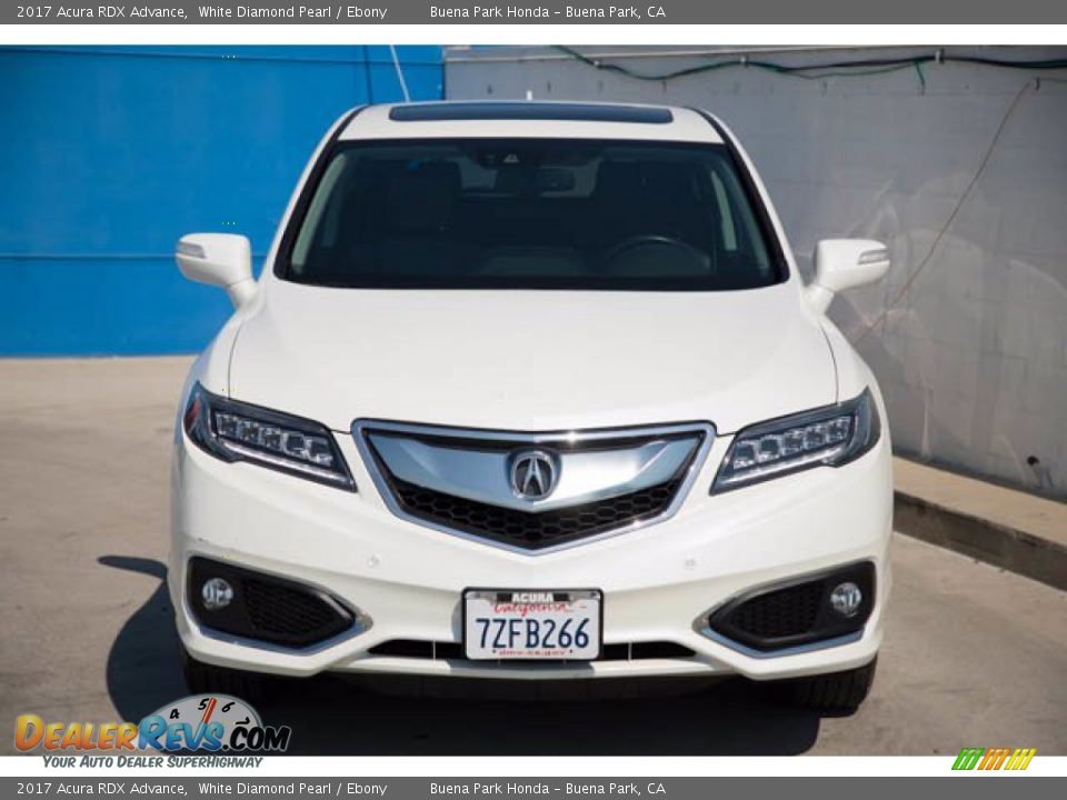 2017 Acura RDX Advance White Diamond Pearl / Ebony Photo #7