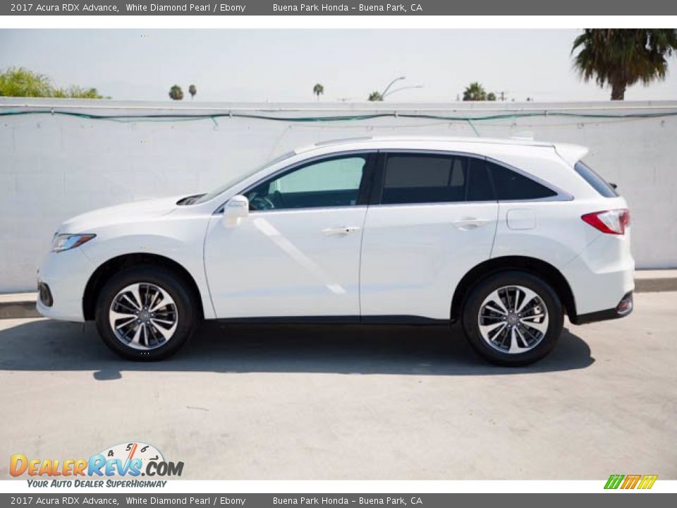 2017 Acura RDX Advance White Diamond Pearl / Ebony Photo #8