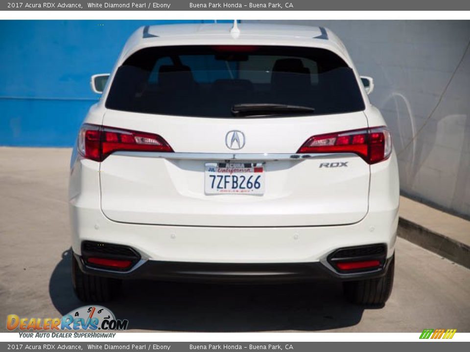 2017 Acura RDX Advance White Diamond Pearl / Ebony Photo #9