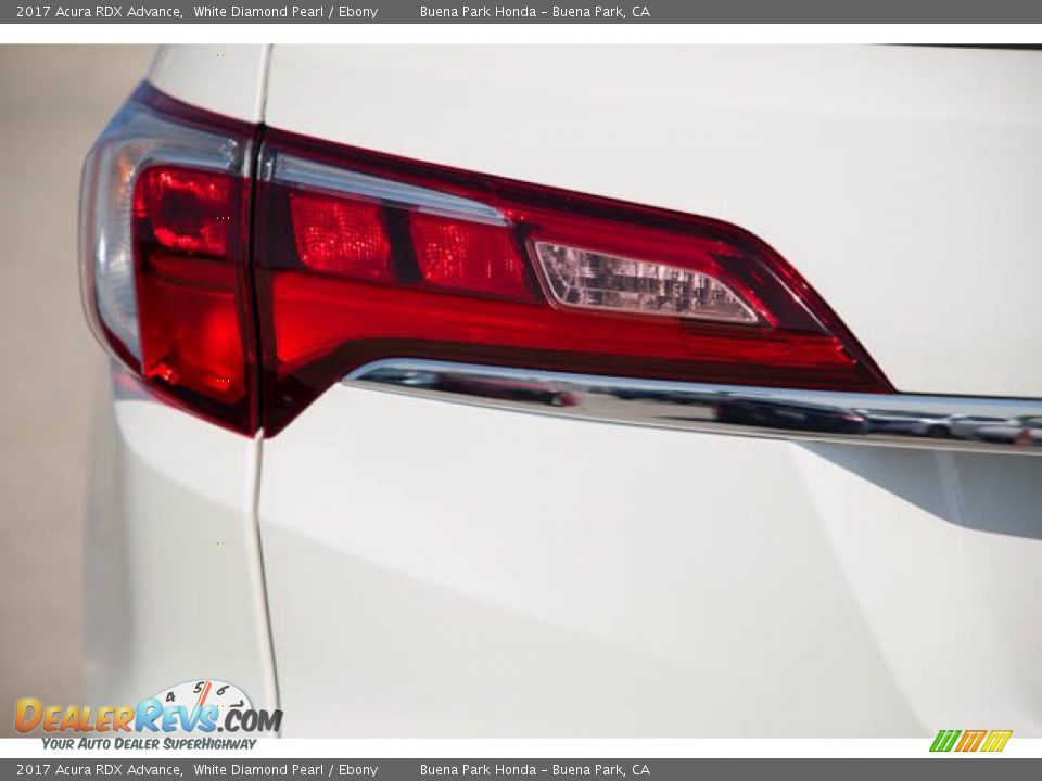 2017 Acura RDX Advance White Diamond Pearl / Ebony Photo #10