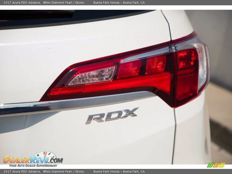 2017 Acura RDX Advance White Diamond Pearl / Ebony Photo #11