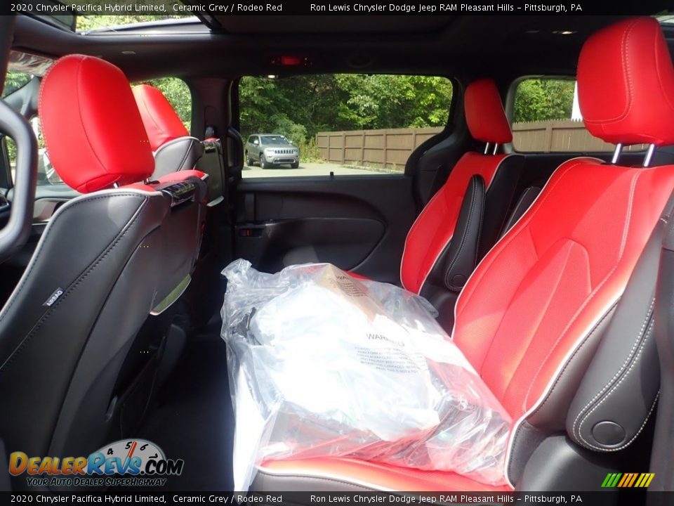 Rear Seat of 2020 Chrysler Pacifica Hybrid Limited Photo #14
