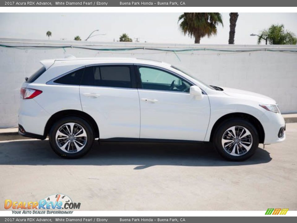 2017 Acura RDX Advance White Diamond Pearl / Ebony Photo #12