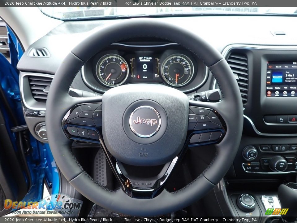 2020 Jeep Cherokee Altitude 4x4 Steering Wheel Photo #17