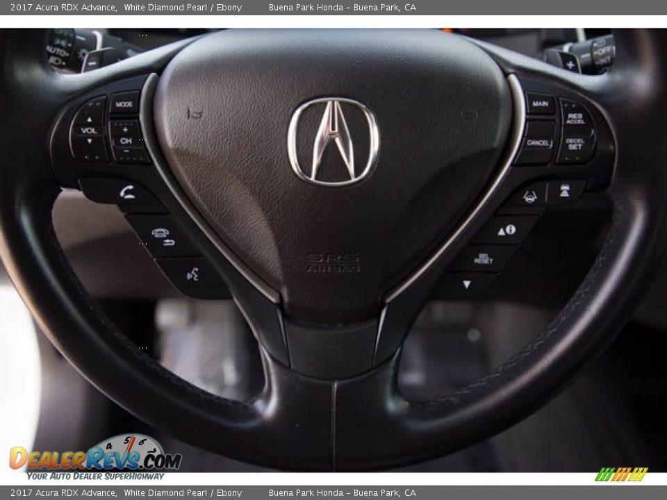 2017 Acura RDX Advance White Diamond Pearl / Ebony Photo #13