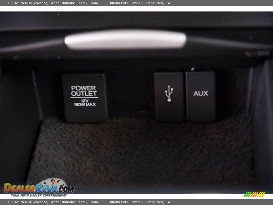 2017 Acura RDX Advance White Diamond Pearl / Ebony Photo #15
