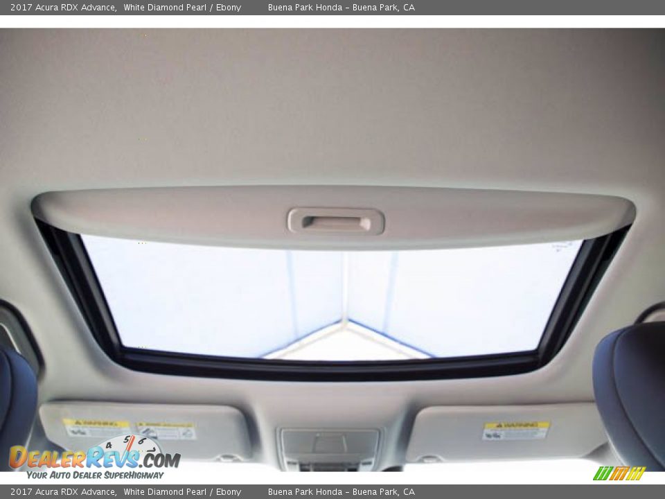 2017 Acura RDX Advance White Diamond Pearl / Ebony Photo #17