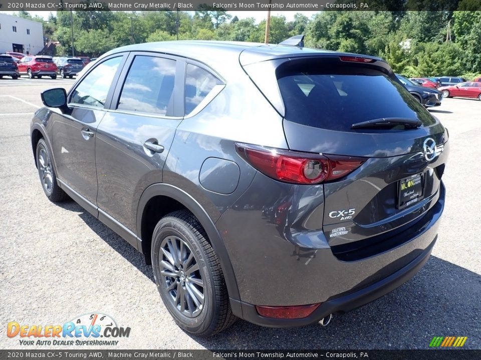 2020 Mazda CX-5 Touring AWD Machine Gray Metallic / Black Photo #6