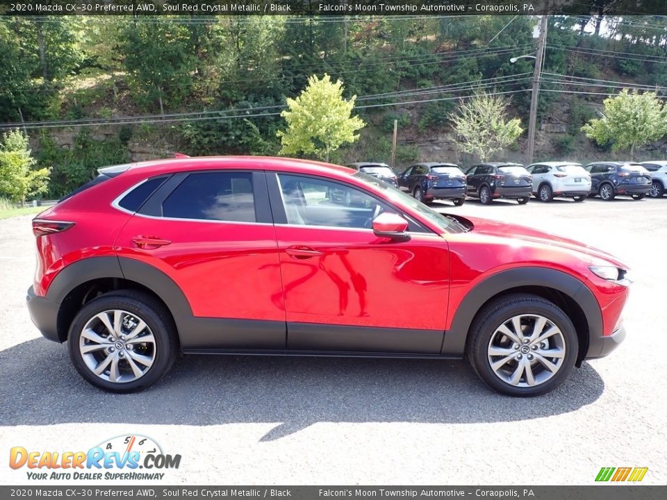2020 Mazda CX-30 Preferred AWD Soul Red Crystal Metallic / Black Photo #1