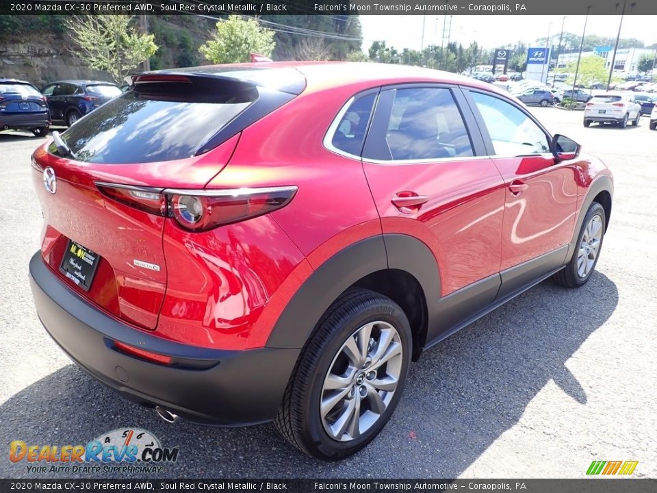 2020 Mazda CX-30 Preferred AWD Soul Red Crystal Metallic / Black Photo #2