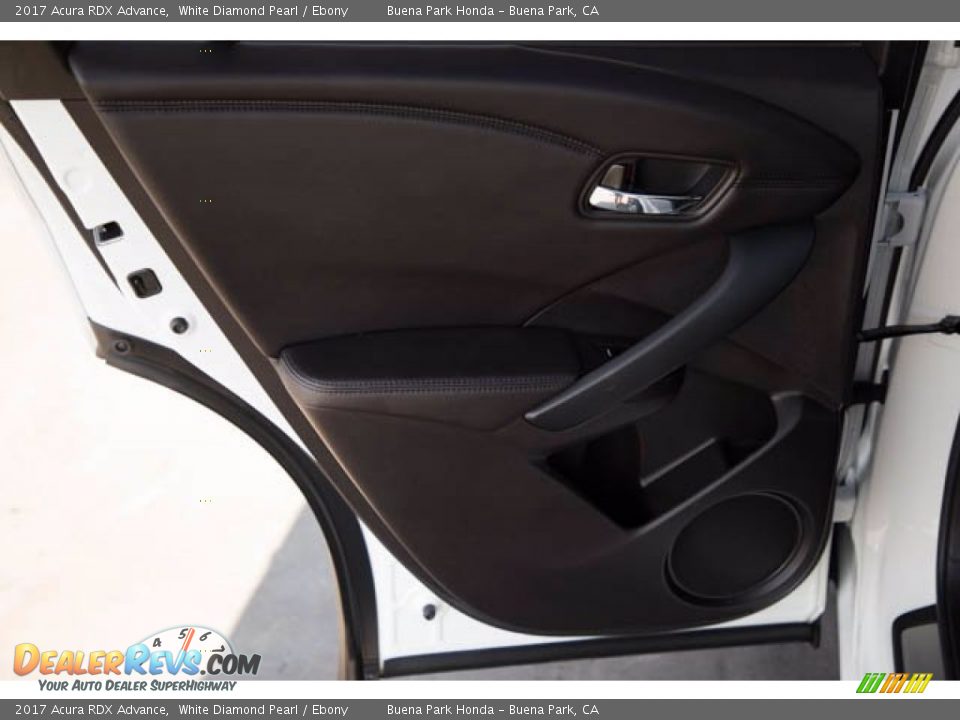 2017 Acura RDX Advance White Diamond Pearl / Ebony Photo #31