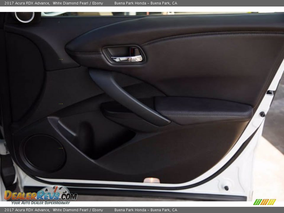 2017 Acura RDX Advance White Diamond Pearl / Ebony Photo #33