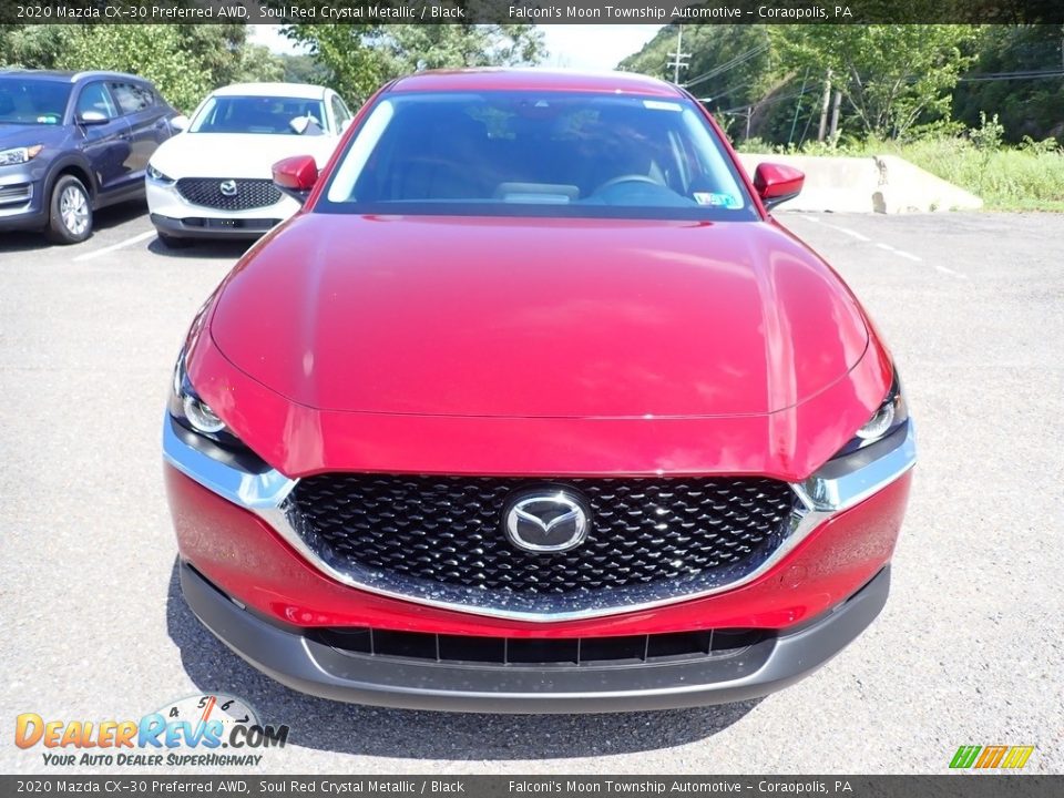 2020 Mazda CX-30 Preferred AWD Soul Red Crystal Metallic / Black Photo #4