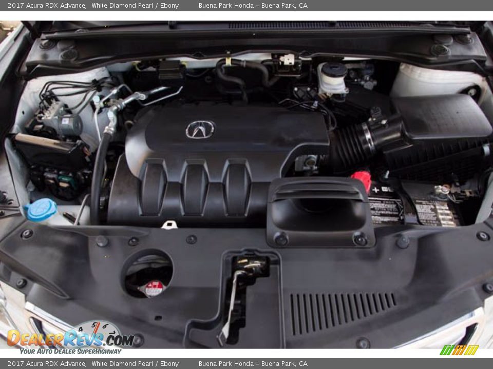 2017 Acura RDX Advance White Diamond Pearl / Ebony Photo #34