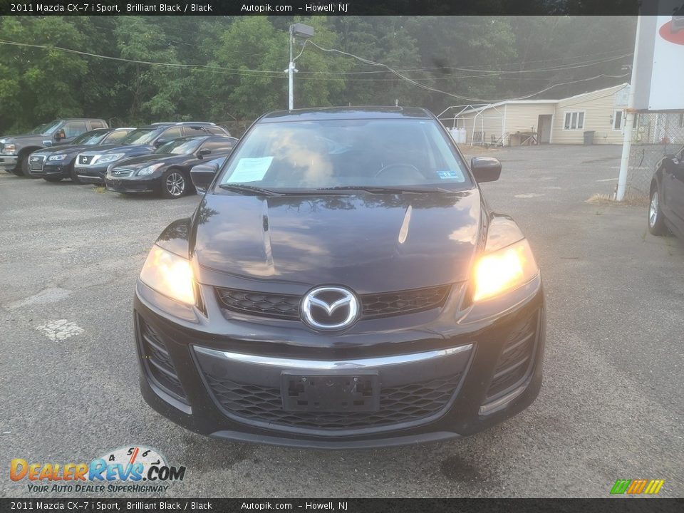 2011 Mazda CX-7 i Sport Brilliant Black / Black Photo #7