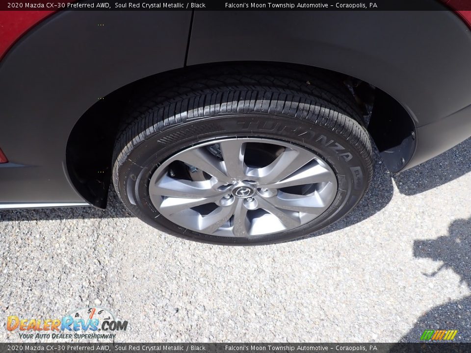 2020 Mazda CX-30 Preferred AWD Soul Red Crystal Metallic / Black Photo #8