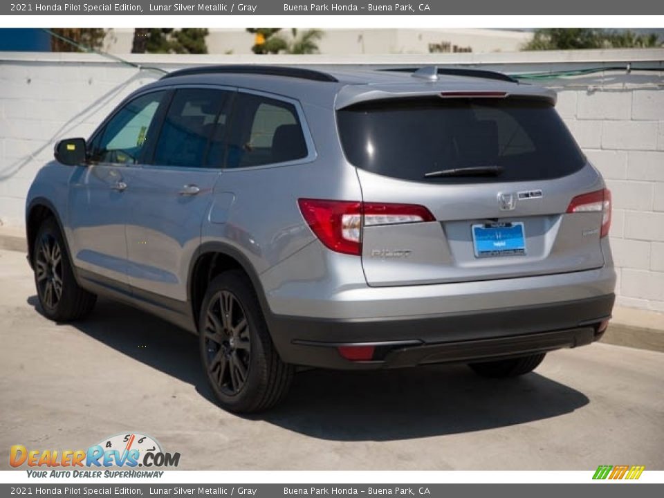 2021 Honda Pilot Special Edition Lunar Silver Metallic / Gray Photo #2