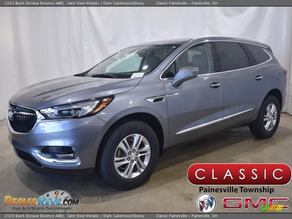 2020 Buick Enclave Essence AWD Satin Steel Metallic / Dark Galvinized/Ebony Photo #1