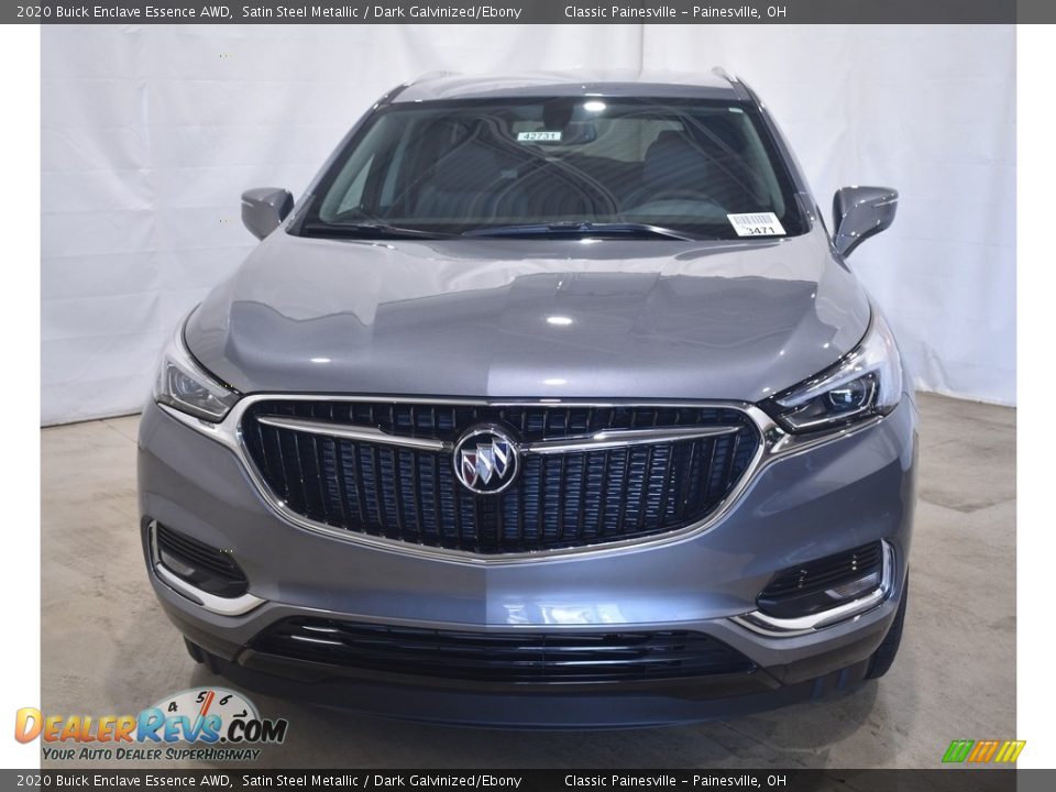 2020 Buick Enclave Essence AWD Satin Steel Metallic / Dark Galvinized/Ebony Photo #4
