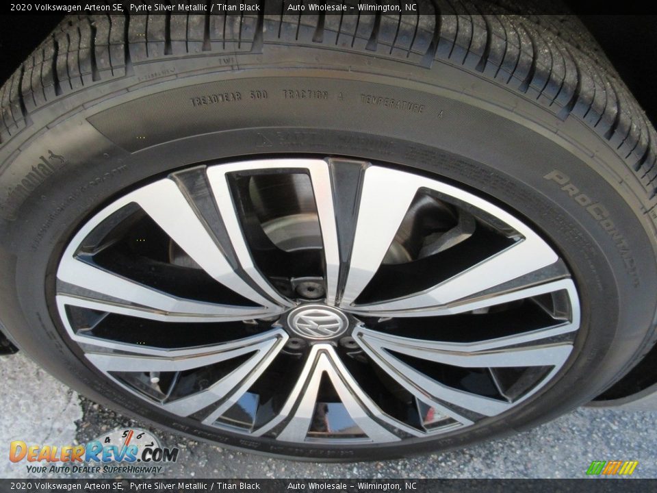 2020 Volkswagen Arteon SE Pyrite Silver Metallic / Titan Black Photo #7
