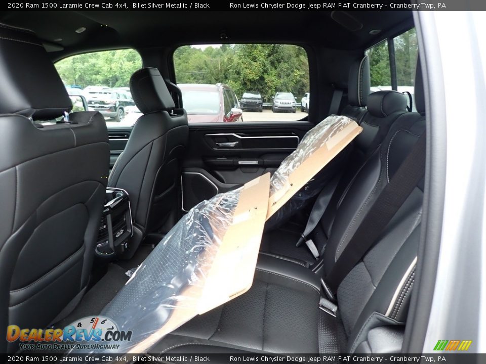 2020 Ram 1500 Laramie Crew Cab 4x4 Billet Silver Metallic / Black Photo #13