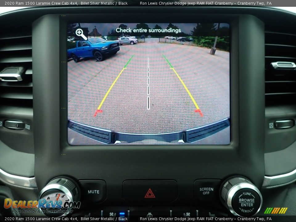 2020 Ram 1500 Laramie Crew Cab 4x4 Billet Silver Metallic / Black Photo #19