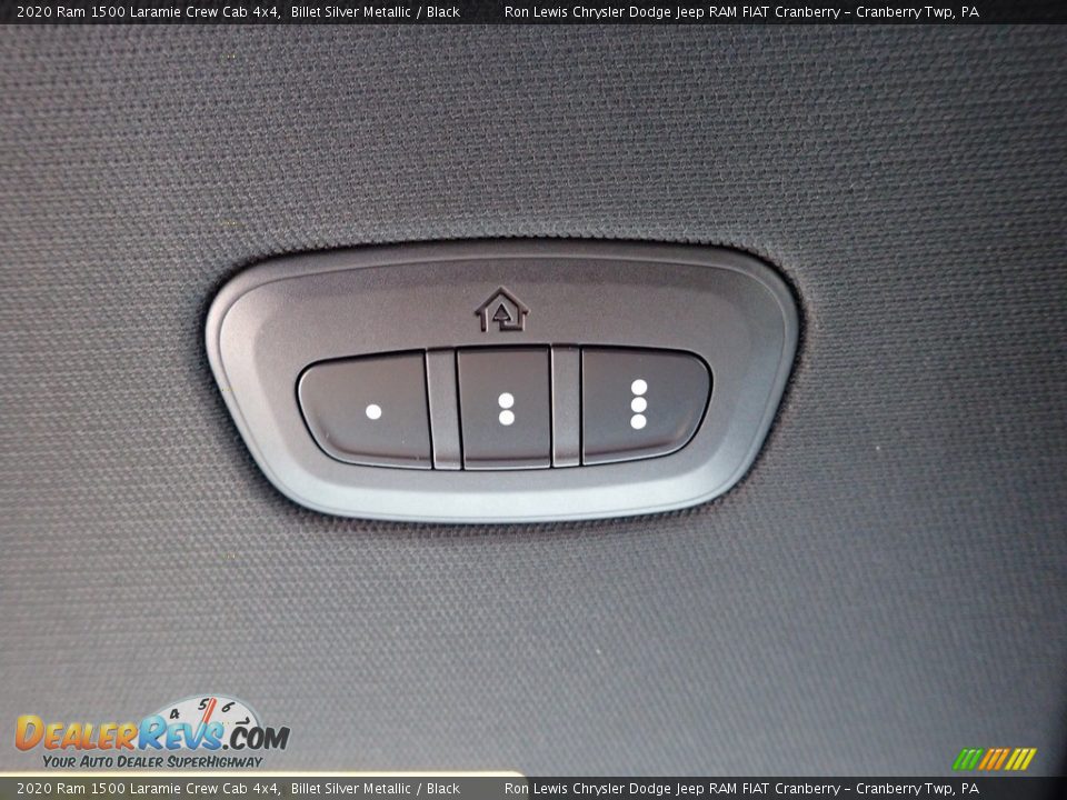 2020 Ram 1500 Laramie Crew Cab 4x4 Billet Silver Metallic / Black Photo #20