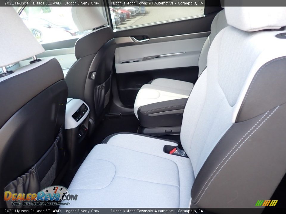 Rear Seat of 2021 Hyundai Palisade SEL AWD Photo #8