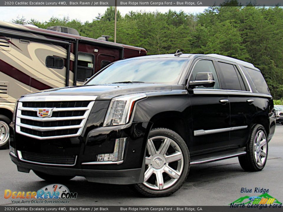 2020 Cadillac Escalade Luxury 4WD Black Raven / Jet Black Photo #1