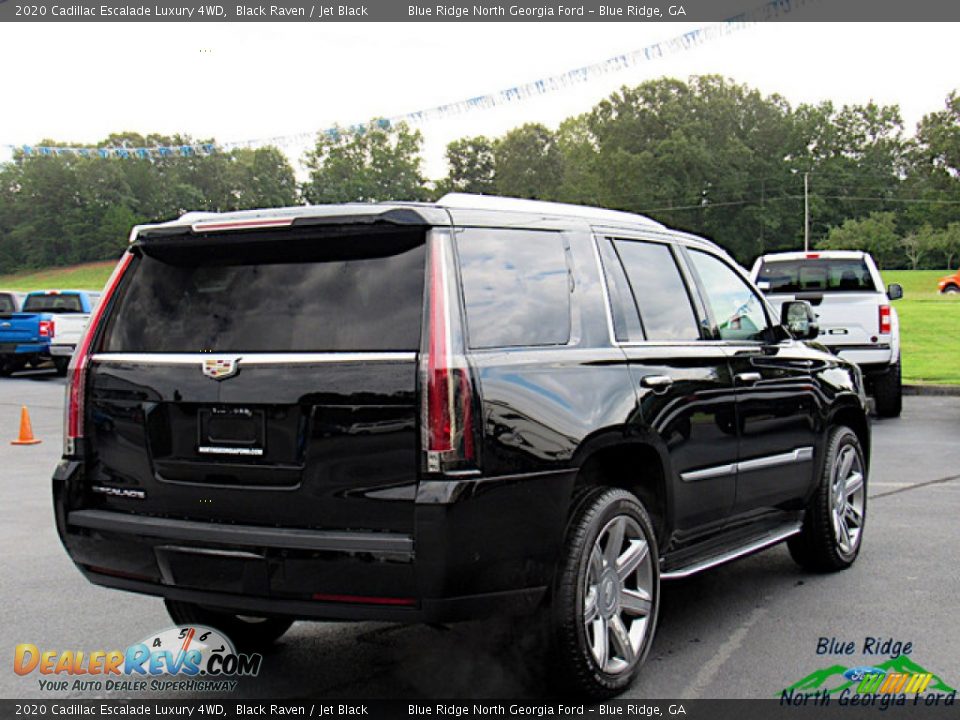 2020 Cadillac Escalade Luxury 4WD Black Raven / Jet Black Photo #5
