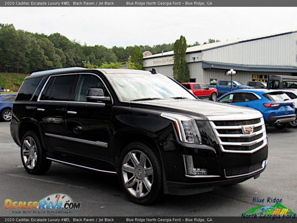2020 Cadillac Escalade Luxury 4WD Black Raven / Jet Black Photo #7