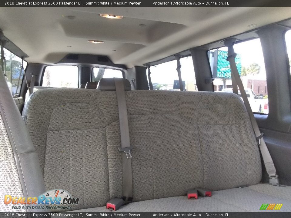 Rear Seat of 2018 Chevrolet Express 3500 Passenger LT Photo #17