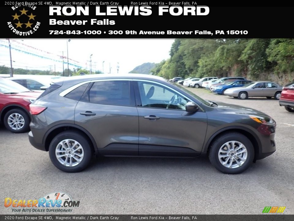 2020 Ford Escape SE 4WD Magnetic Metallic / Dark Earth Gray Photo #1