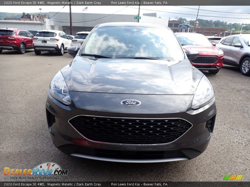 2020 Ford Escape SE 4WD Magnetic Metallic / Dark Earth Gray Photo #4