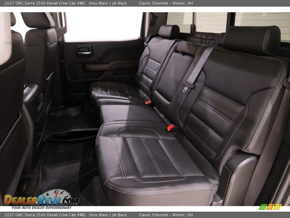 Rear Seat of 2017 GMC Sierra 1500 Denali Crew Cab 4WD Photo #18