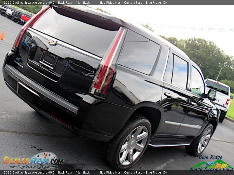 2020 Cadillac Escalade Luxury 4WD Black Raven / Jet Black Photo #33