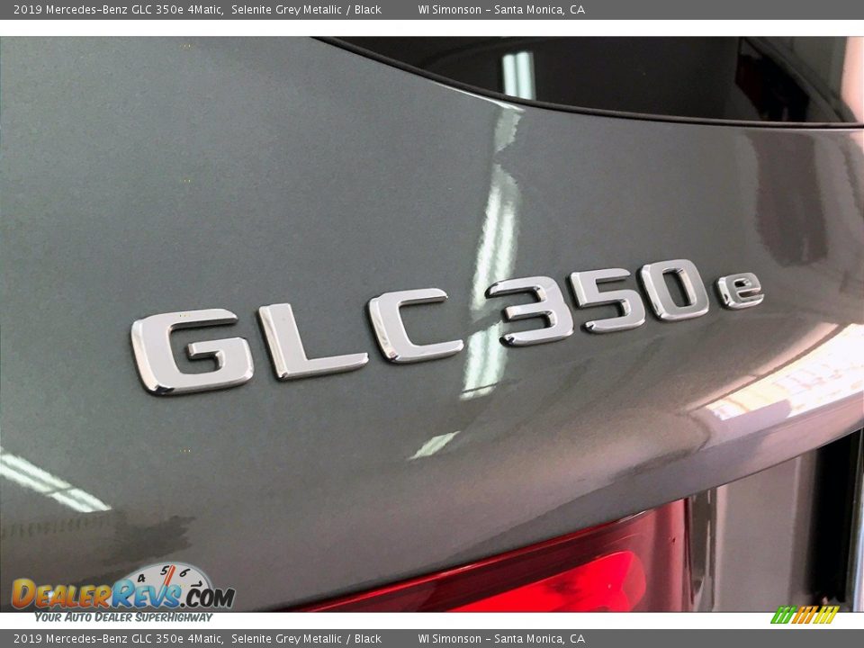 2019 Mercedes-Benz GLC 350e 4Matic Selenite Grey Metallic / Black Photo #27