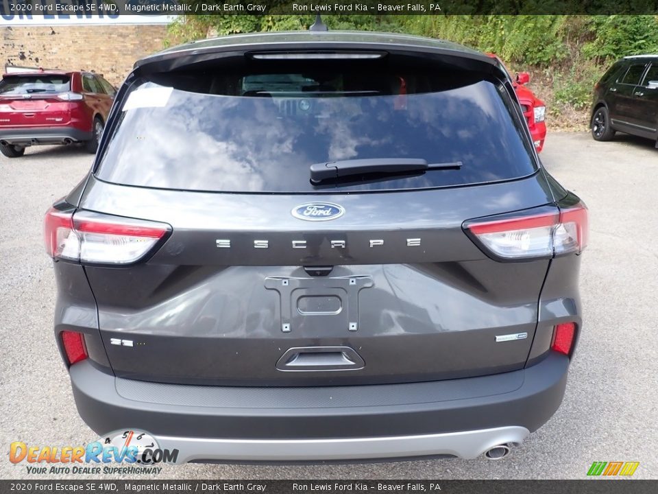 2020 Ford Escape SE 4WD Magnetic Metallic / Dark Earth Gray Photo #8