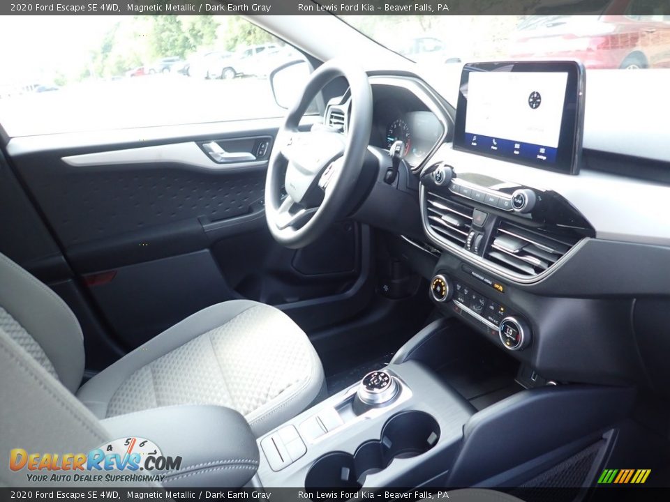 2020 Ford Escape SE 4WD Magnetic Metallic / Dark Earth Gray Photo #11