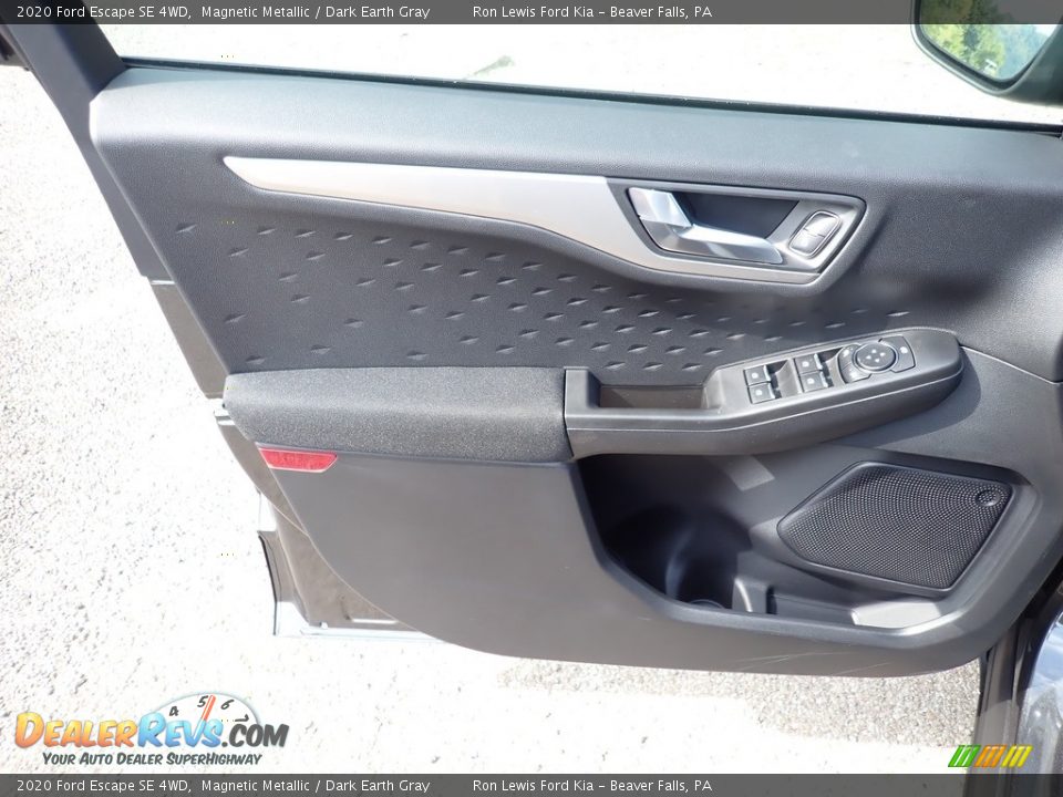 2020 Ford Escape SE 4WD Magnetic Metallic / Dark Earth Gray Photo #13