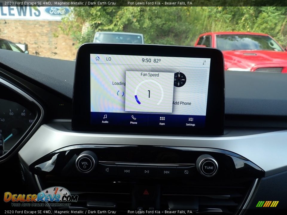 2020 Ford Escape SE 4WD Magnetic Metallic / Dark Earth Gray Photo #15