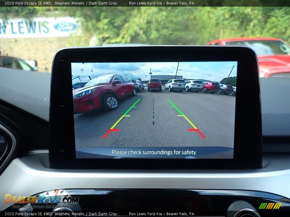 2020 Ford Escape SE 4WD Magnetic Metallic / Dark Earth Gray Photo #16