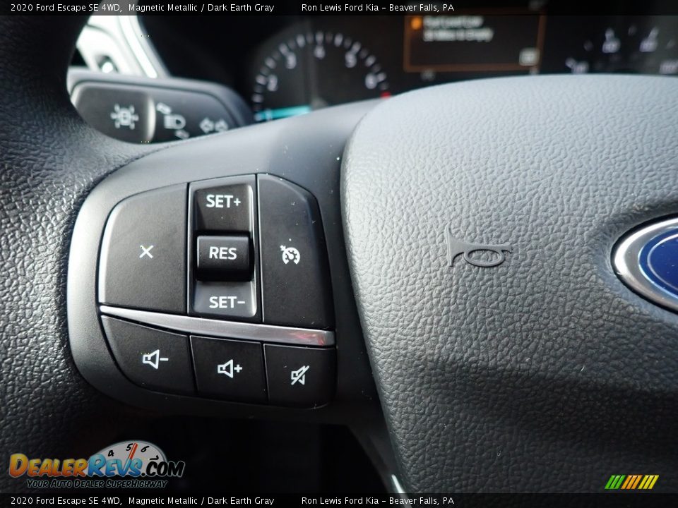 2020 Ford Escape SE 4WD Magnetic Metallic / Dark Earth Gray Photo #19
