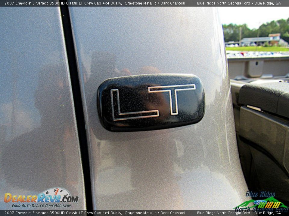 2007 Chevrolet Silverado 3500HD Classic LT Crew Cab 4x4 Dually Graystone Metallic / Dark Charcoal Photo #20