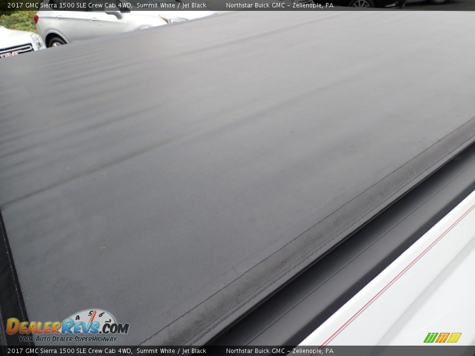 2017 GMC Sierra 1500 SLE Crew Cab 4WD Summit White / Jet Black Photo #12