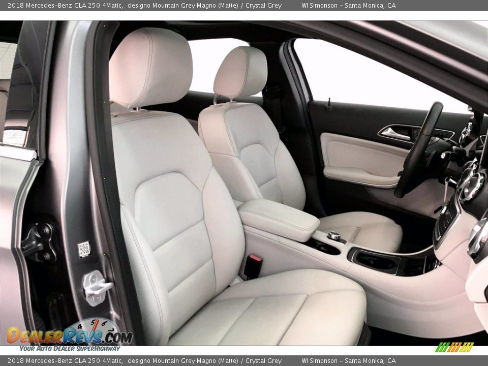 Front Seat of 2018 Mercedes-Benz GLA 250 4Matic Photo #6