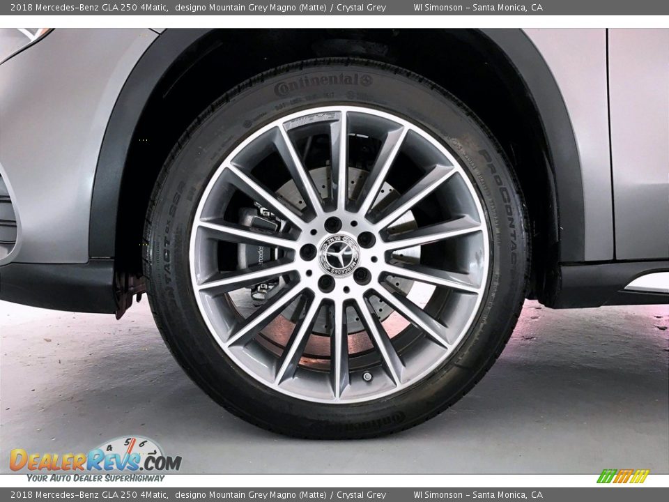2018 Mercedes-Benz GLA 250 4Matic Wheel Photo #8