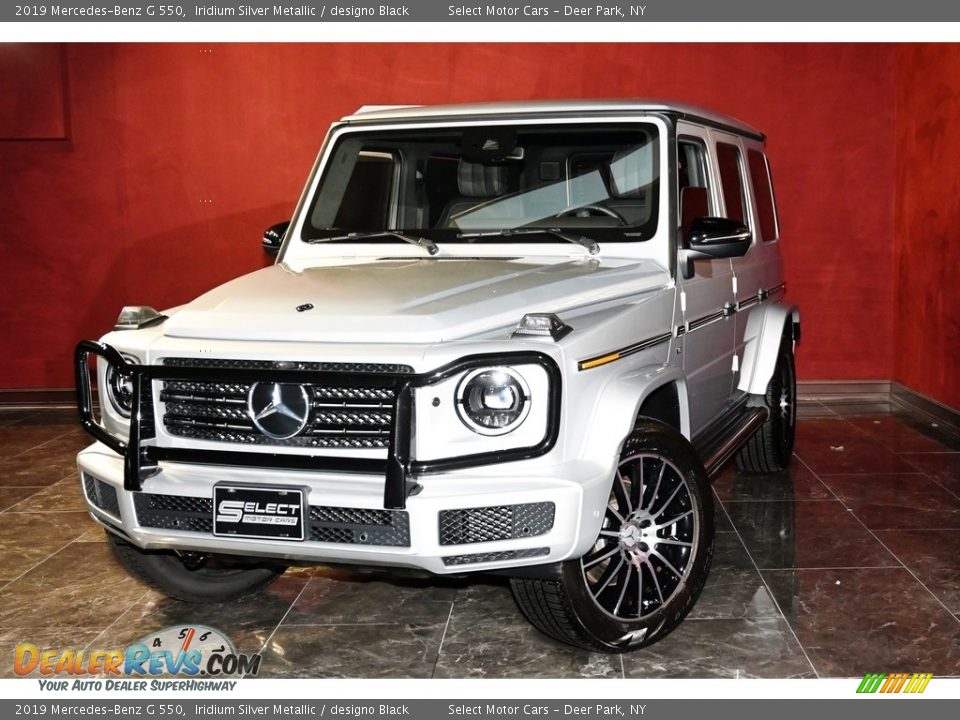 2019 Mercedes-Benz G 550 Iridium Silver Metallic / designo Black Photo #1