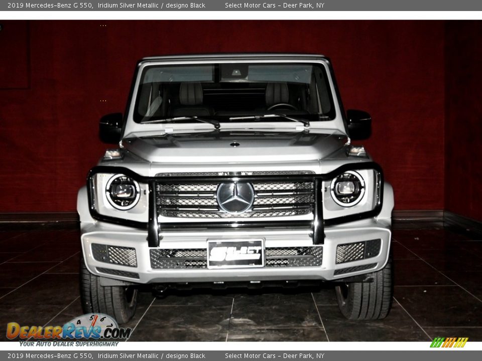 2019 Mercedes-Benz G 550 Iridium Silver Metallic / designo Black Photo #2