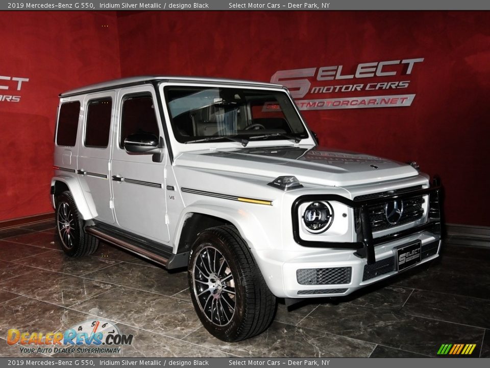 2019 Mercedes-Benz G 550 Iridium Silver Metallic / designo Black Photo #3